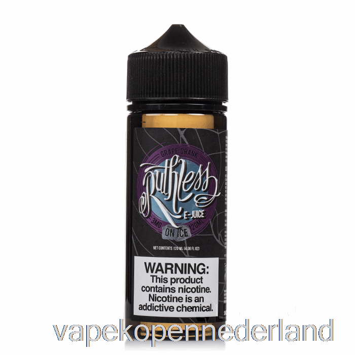 Elektronische Sigaret Vape Druif Dronk Op Ijs - Meedogenloze Damp - 120 Ml 3 Mg